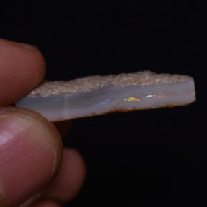 Mintabie Black Raw Rough Opal Specimen from South Australia, 13ct weight #12