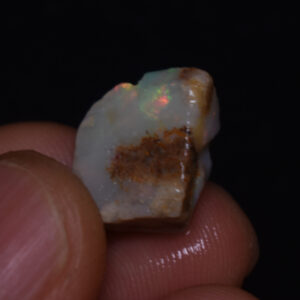 Mintabie Semi-Black Raw Rough Opal Specimen from South Australia, 8ct weight #24