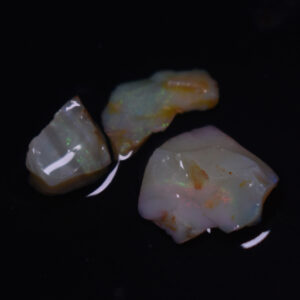 Mintabie Raw Rough Opals - 3 Count - Specimen from South Australia, 13.8ct weight #29