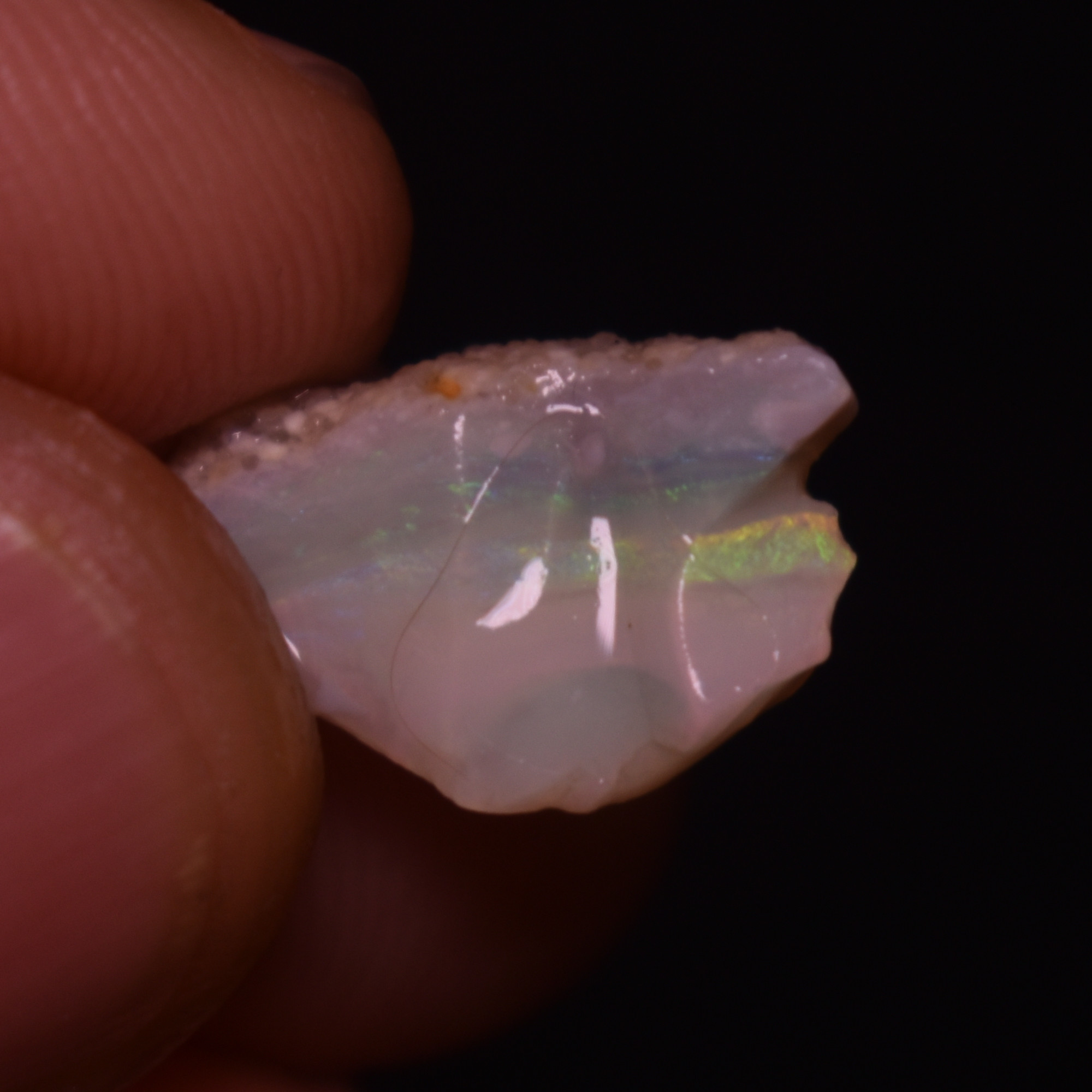 Mintabie Semi-Black Raw Rough Opals - 3 Count - Specimen from South Australia, 13.15ct weight #30 - Image 4