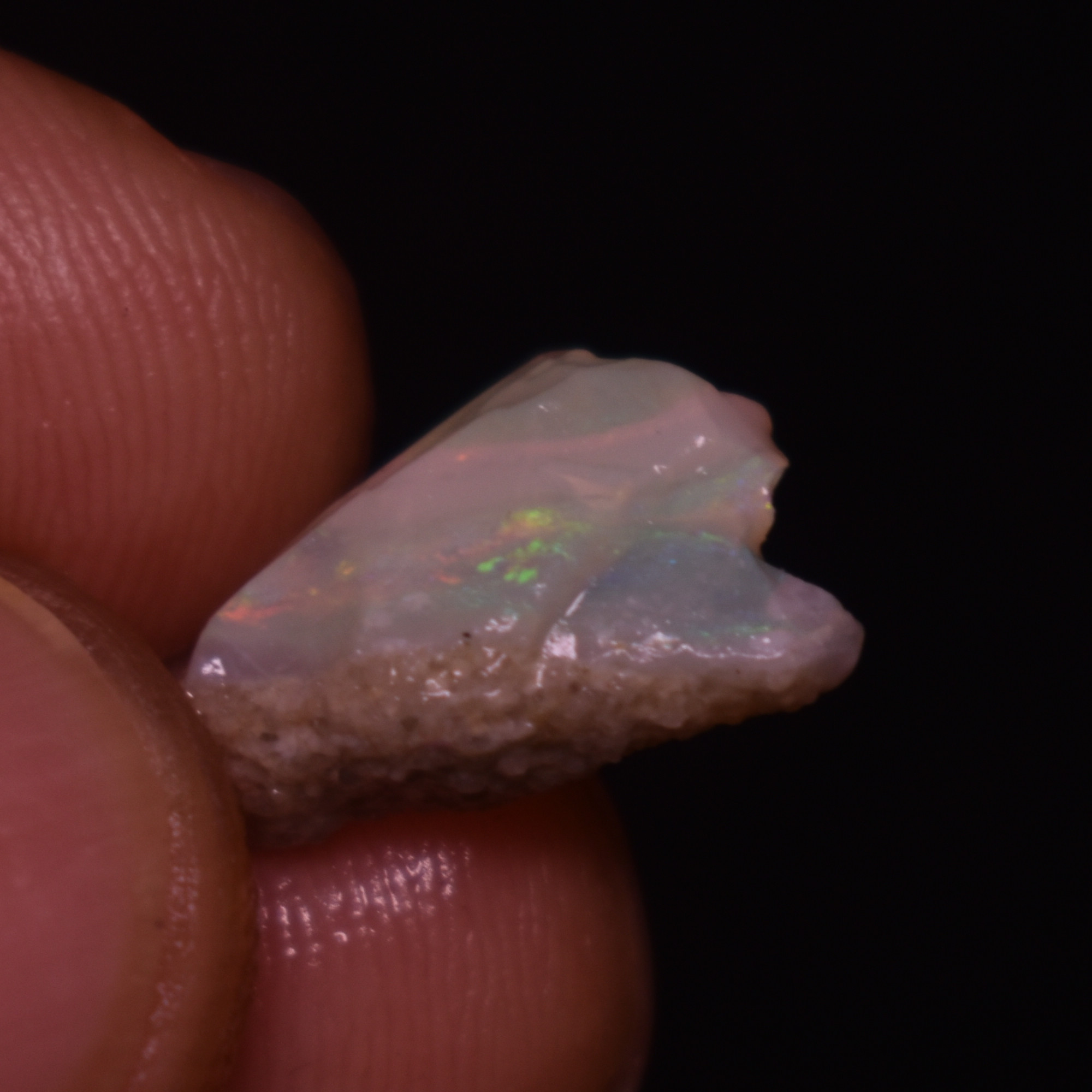 Mintabie Semi-Black Raw Rough Opals - 3 Count - Specimen from South Australia, 13.15ct weight #30 - Image 5