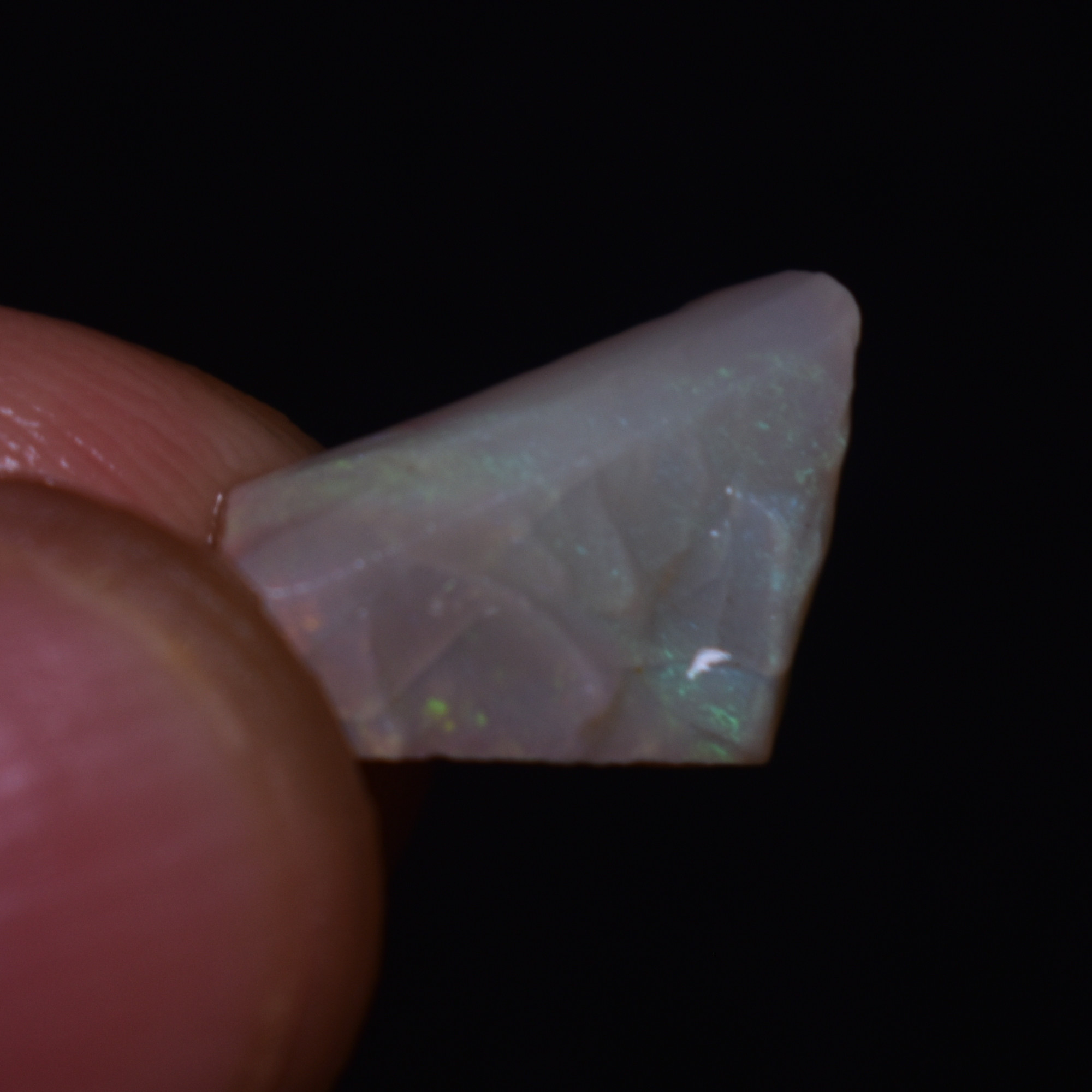 Mintabie Semi-Black Raw Rough Opals - 3 Count - Specimen from South Australia, 13.15ct weight #30 - Image 6