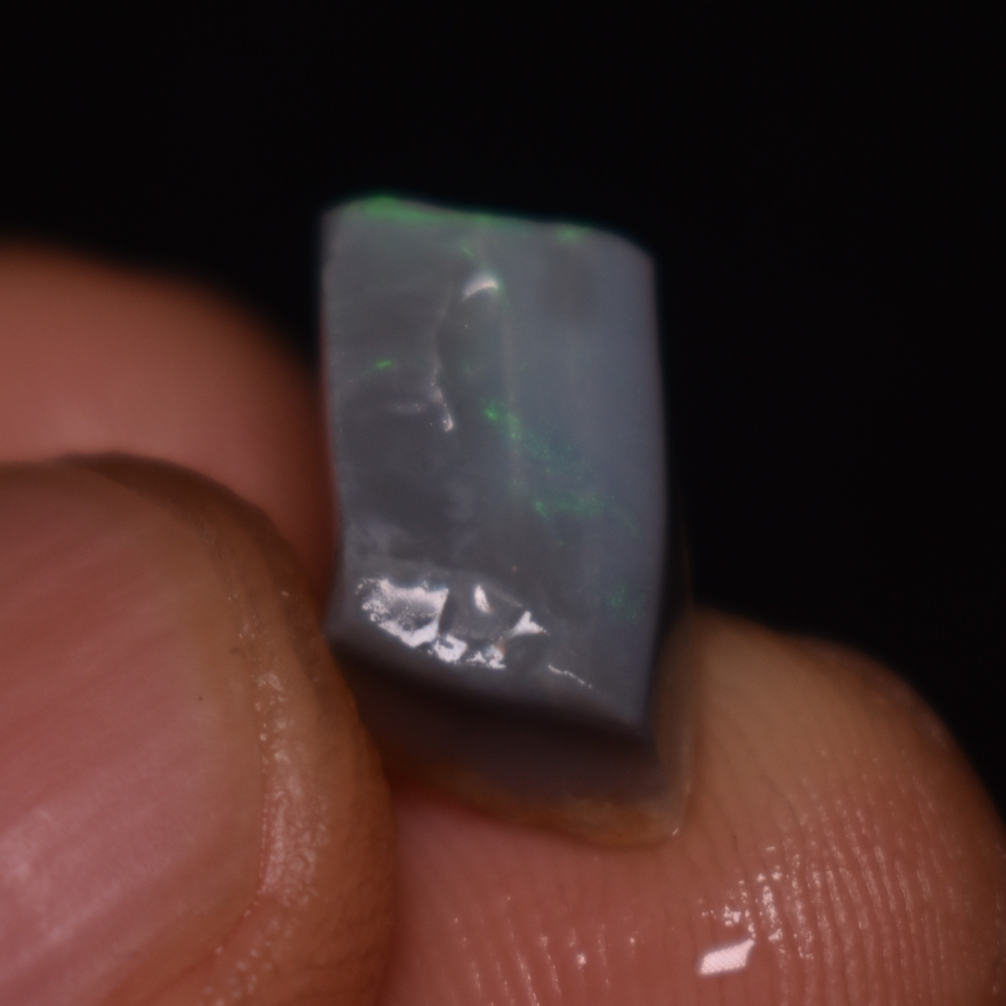 Mintabie Black Raw Rough Opals - 3 Count - Specimen from South Australia, 13.3ct weight #31 - Image 6