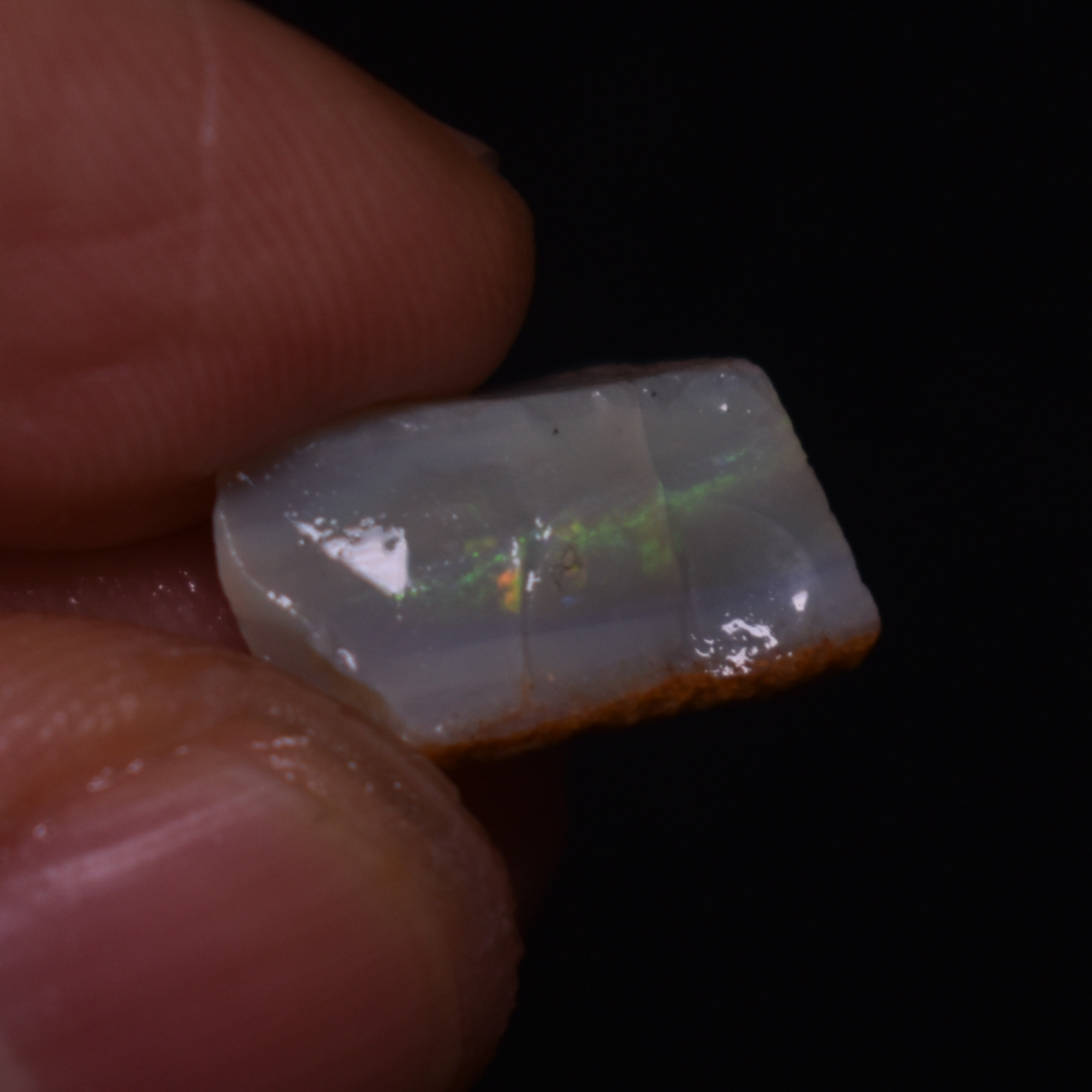 Mintabie Raw Rough Opals - 4 Count - Specimen from South Australia, 22.45ct weight #46 - Image 4