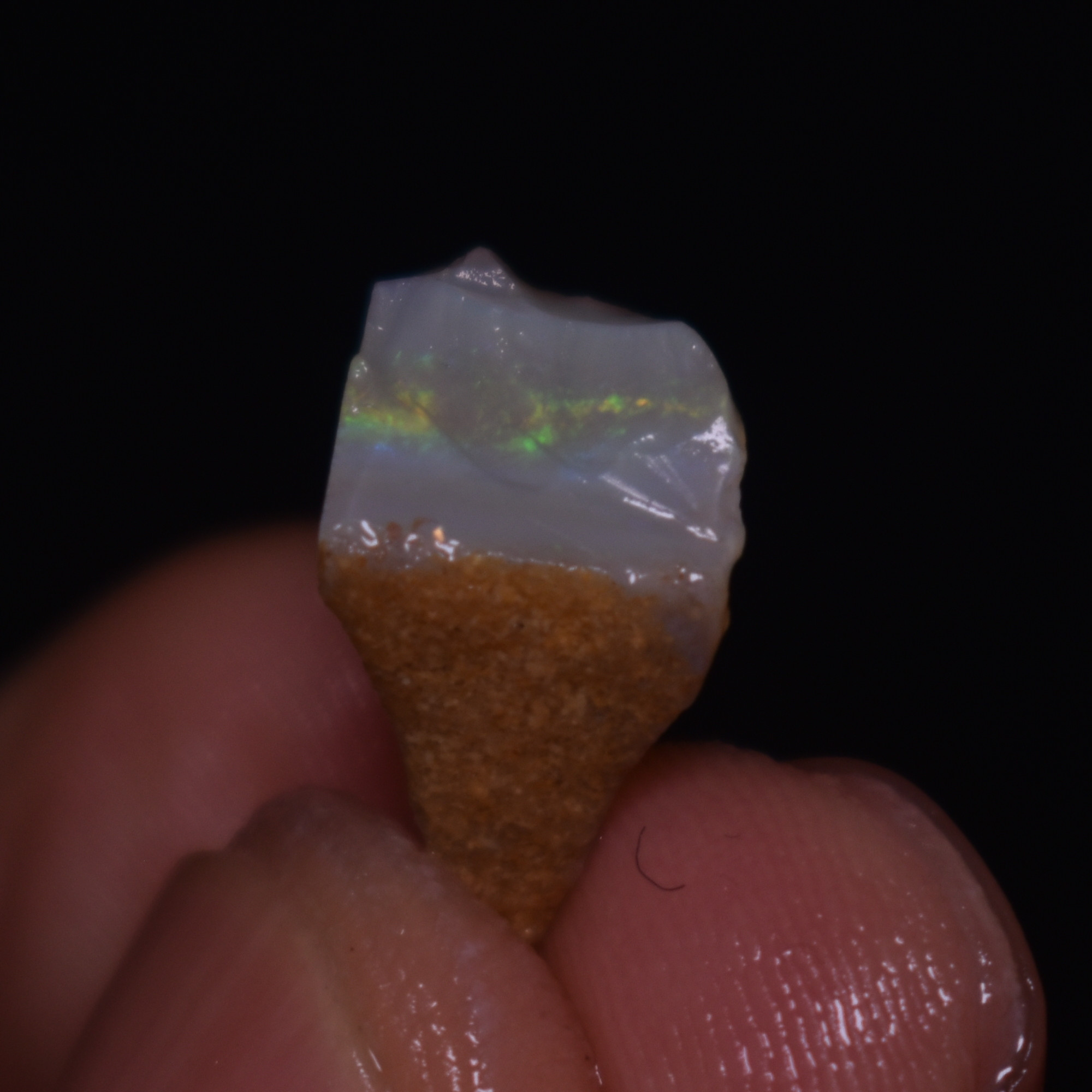 Mintabie Raw Rough Opals - 4 Count - Specimen from South Australia, 22.45ct weight #46 - Image 5