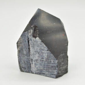 Cut Base Top Polished Black Tourmaline Crystal Freeform Point - 411 grams - #15