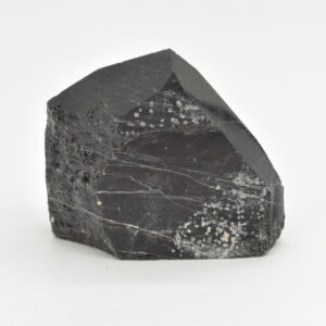 Cut Base Top Polished Black Tourmaline Crystal Freeform Point - 308 grams - #19