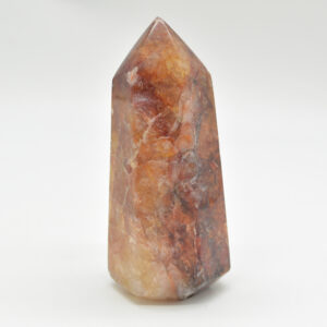 Red Hematoid Quartz Fire Quartz Crystal Point, Tower, Wand - 9.5cm - #04