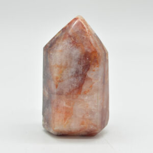 Red Hematoid Quartz Fire Quartz Crystal Point, Tower, Wand - 7cm - #12