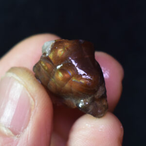 Mexican Rough Raw Fire Agate Specimen Rock - Top Grade - 26ct #07