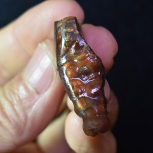 Mexican Rough Raw Fire Agate Specimen Rock - Top Grade - 38ct #13
