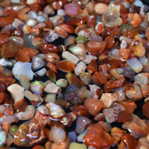 Top Grade Mexican Rough Fire Opal Specimen Chips / Stones - 10, 20 or 50 carats
