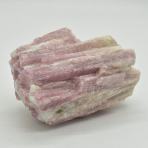 Raw Rubelite - Quartz Matrix with Pink Tourmaline Specimen Rock - 494 grams #02