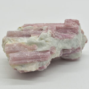 Raw Rubelite - Quartz Matrix with Pink Tourmaline Specimen Rock - 364 grams #04