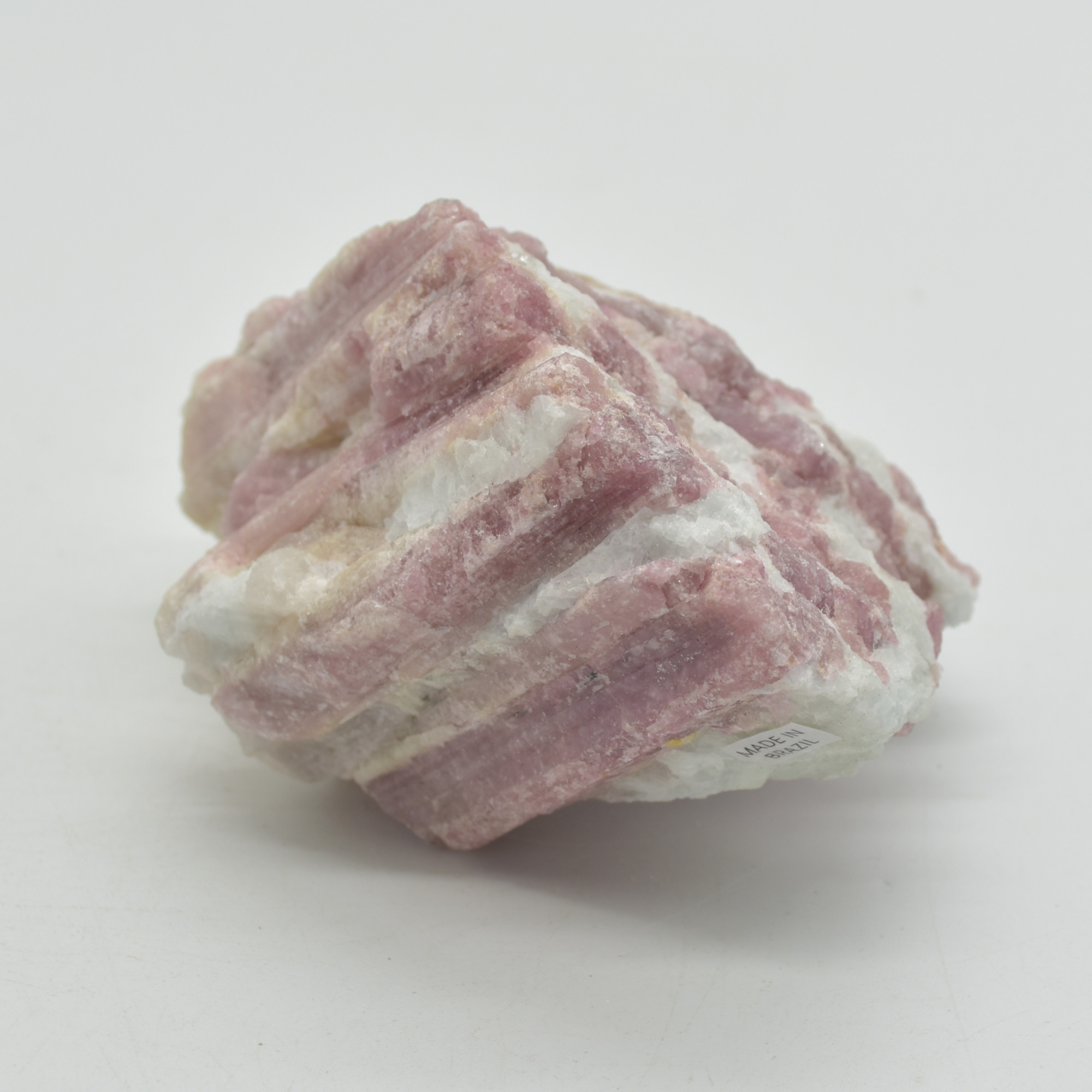 Raw Rubelite - Quartz Matrix with Pink Tourmaline Specimen Rock - 366 grams #05 - Image 2