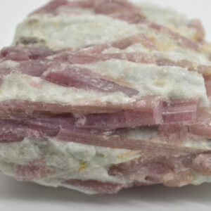 Raw Rubelite - Quartz Matrix with Pink Tourmaline Specimen Rock - 346 grams #09