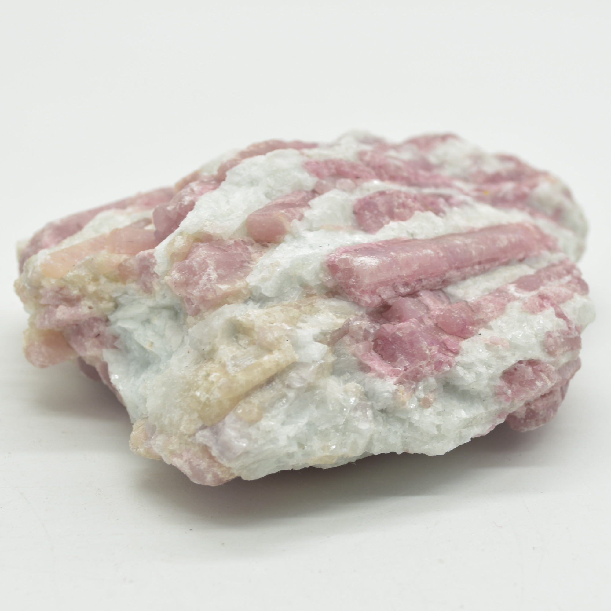 Raw Rubelite - Quartz Matrix with Pink Tourmaline Specimen Rock - 588 grams #11 - Image 3