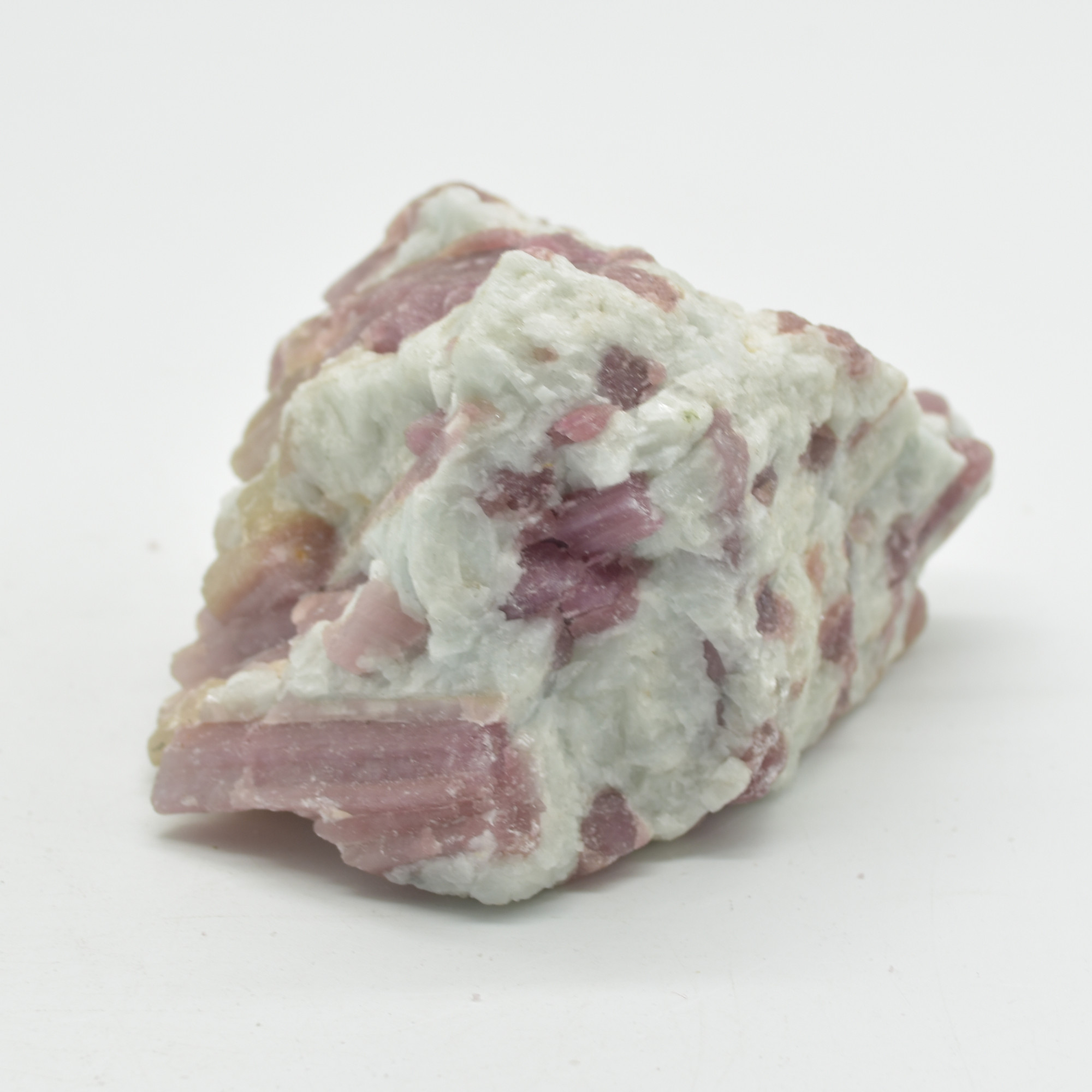 Raw Rubelite - Quartz Matrix with Pink Tourmaline Specimen Rock - 618 grams #12 - Image 3