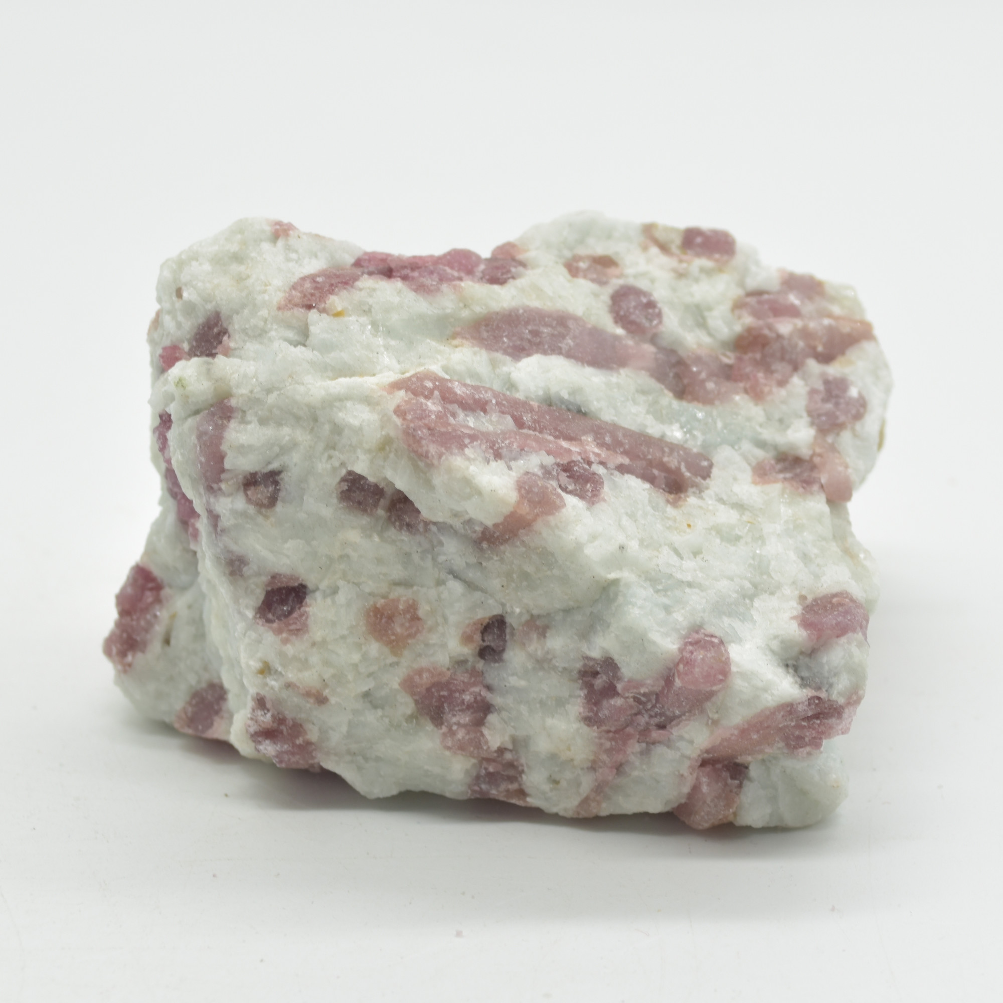 Raw Rubelite - Quartz Matrix with Pink Tourmaline Specimen Rock - 618 grams #12 - Image 4