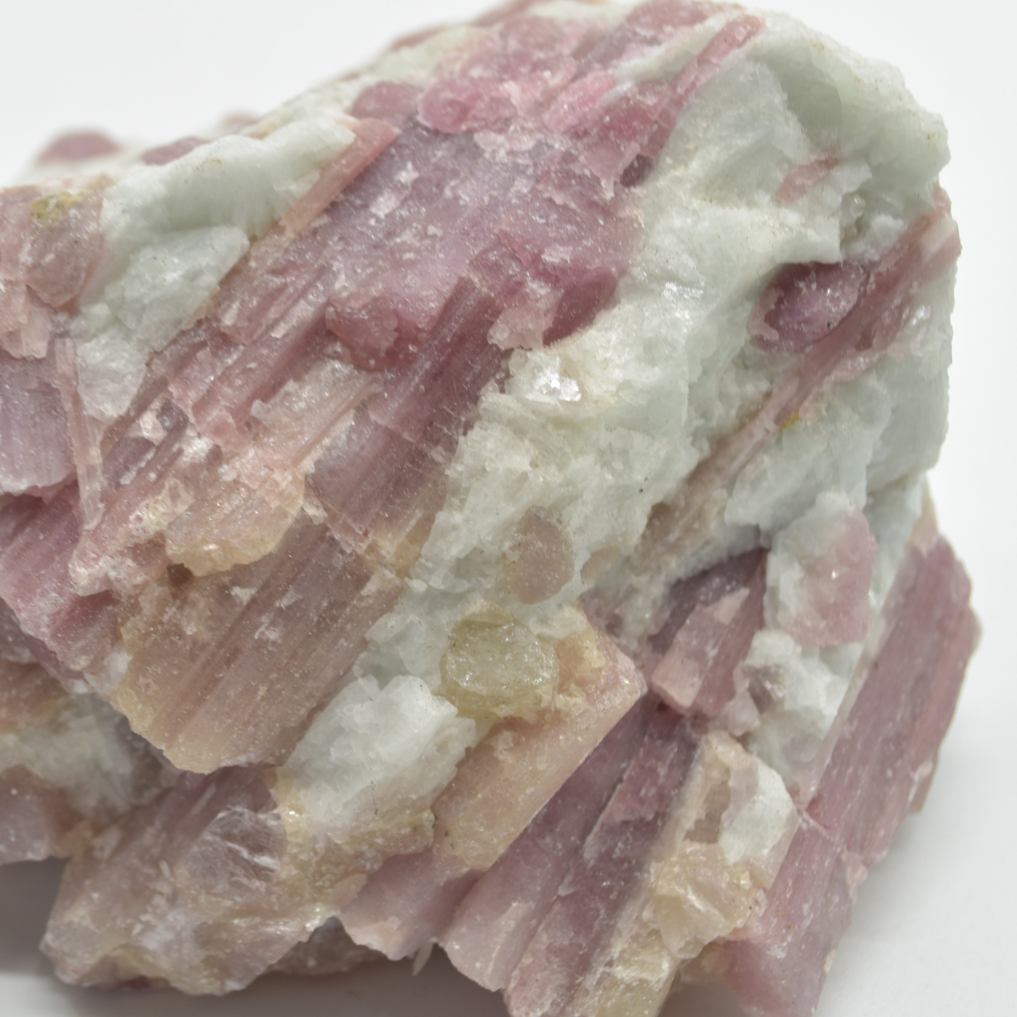 Raw Rubelite - Quartz Matrix with Pink Tourmaline Specimen Rock - 618 grams #12