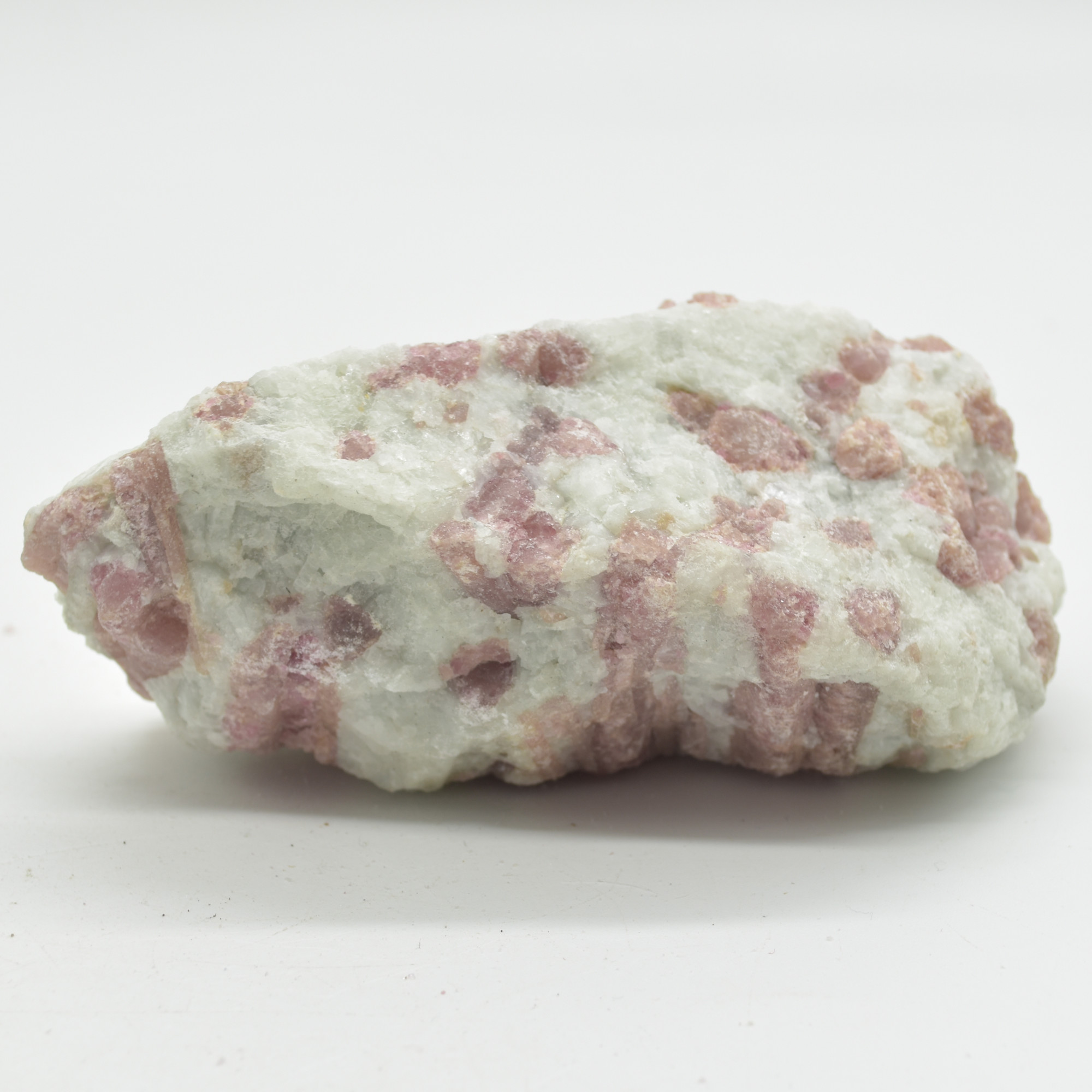 Raw Rubelite - Quartz Matrix with Pink Tourmaline Specimen Rock - 464 grams #13