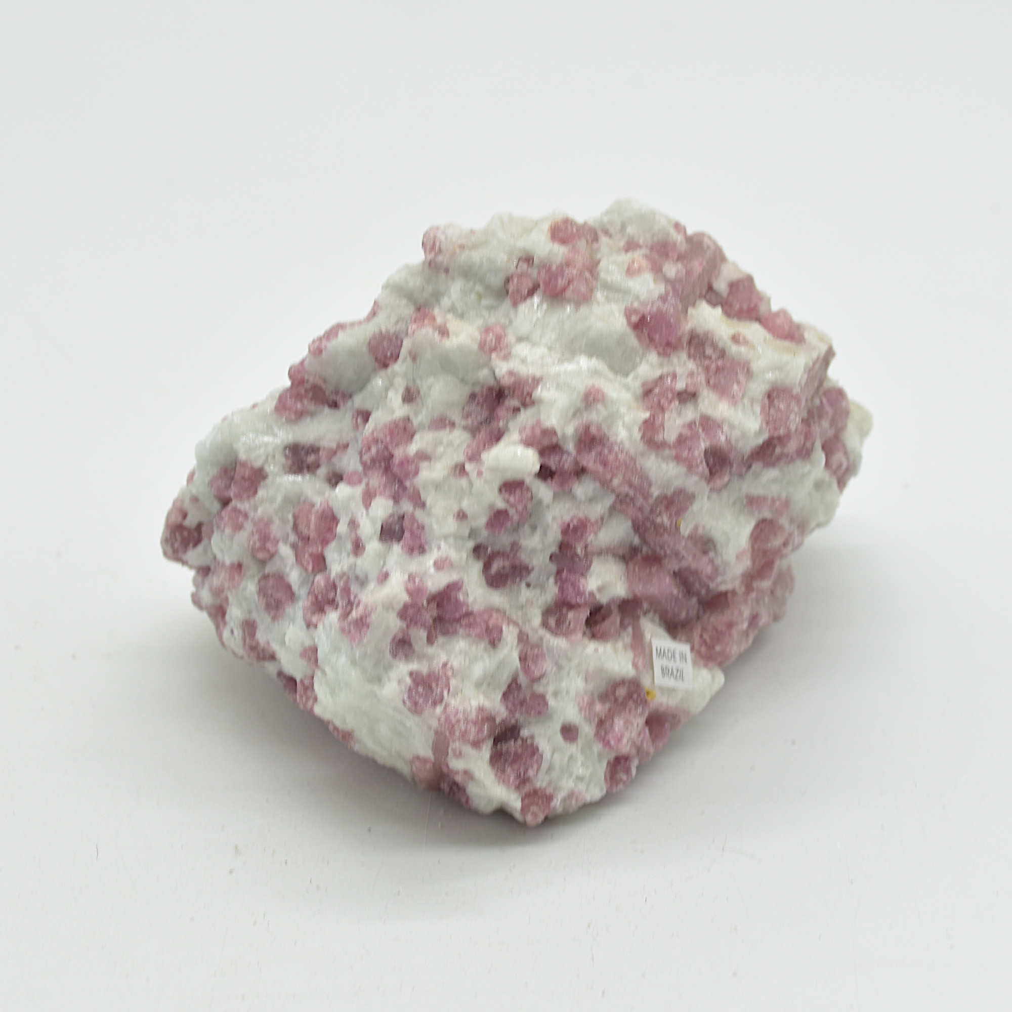 Raw Rubelite - Quartz Matrix with Pink Tourmaline Specimen Rock - 660 grams #19 - Image 3