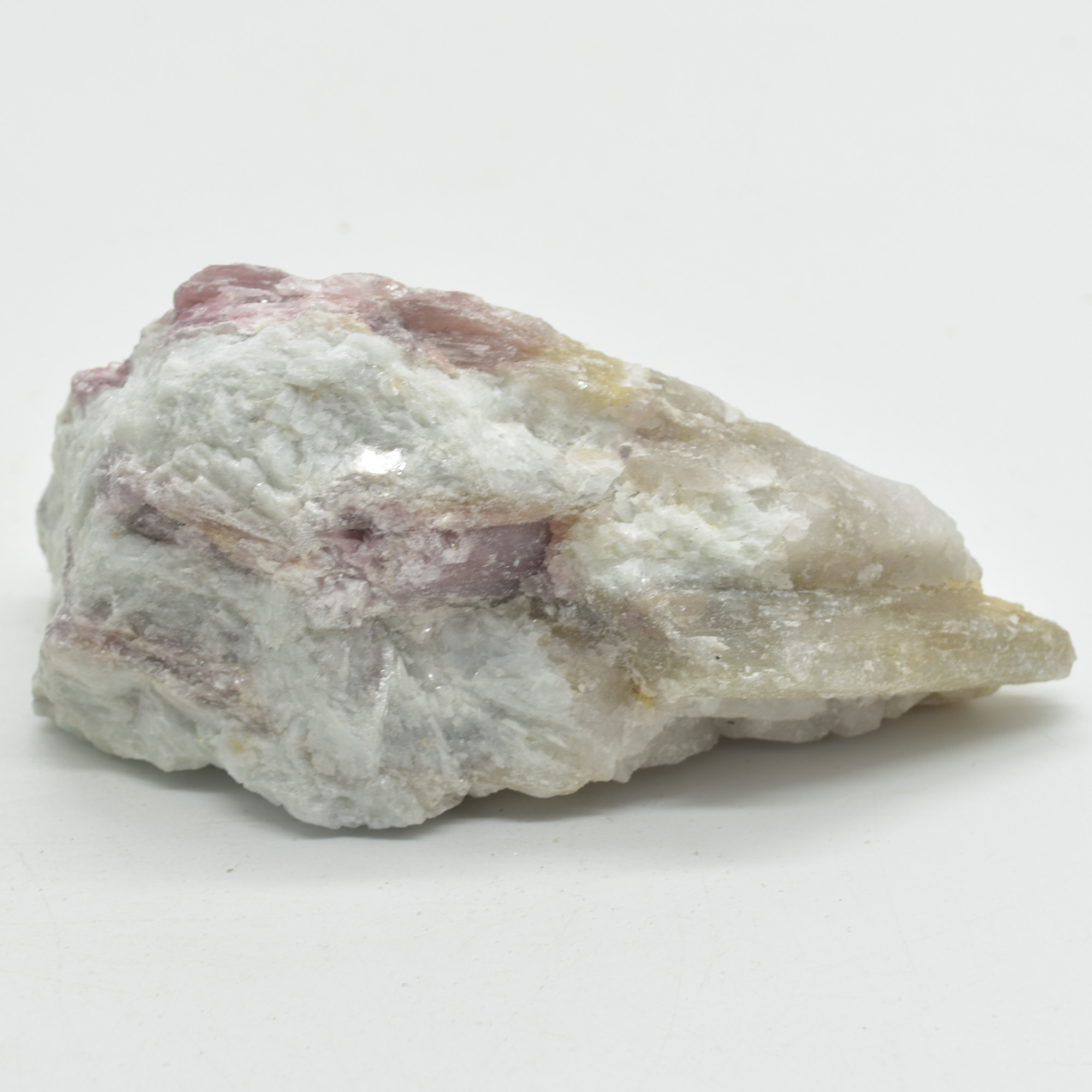 Raw Rubelite - Quartz Matrix with Pink Tourmaline Specimen Rock - 424 grams #20 - Image 2