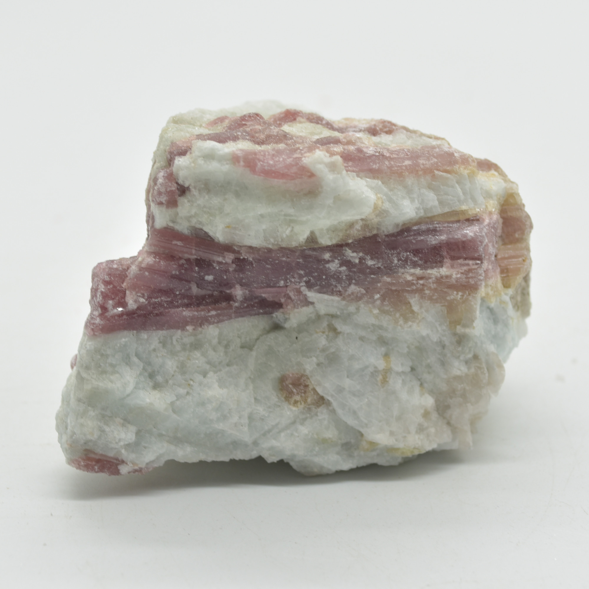 Raw Rubelite - Quartz Matrix with Pink Tourmaline Specimen Rock - 334 grams #25 - Image 2
