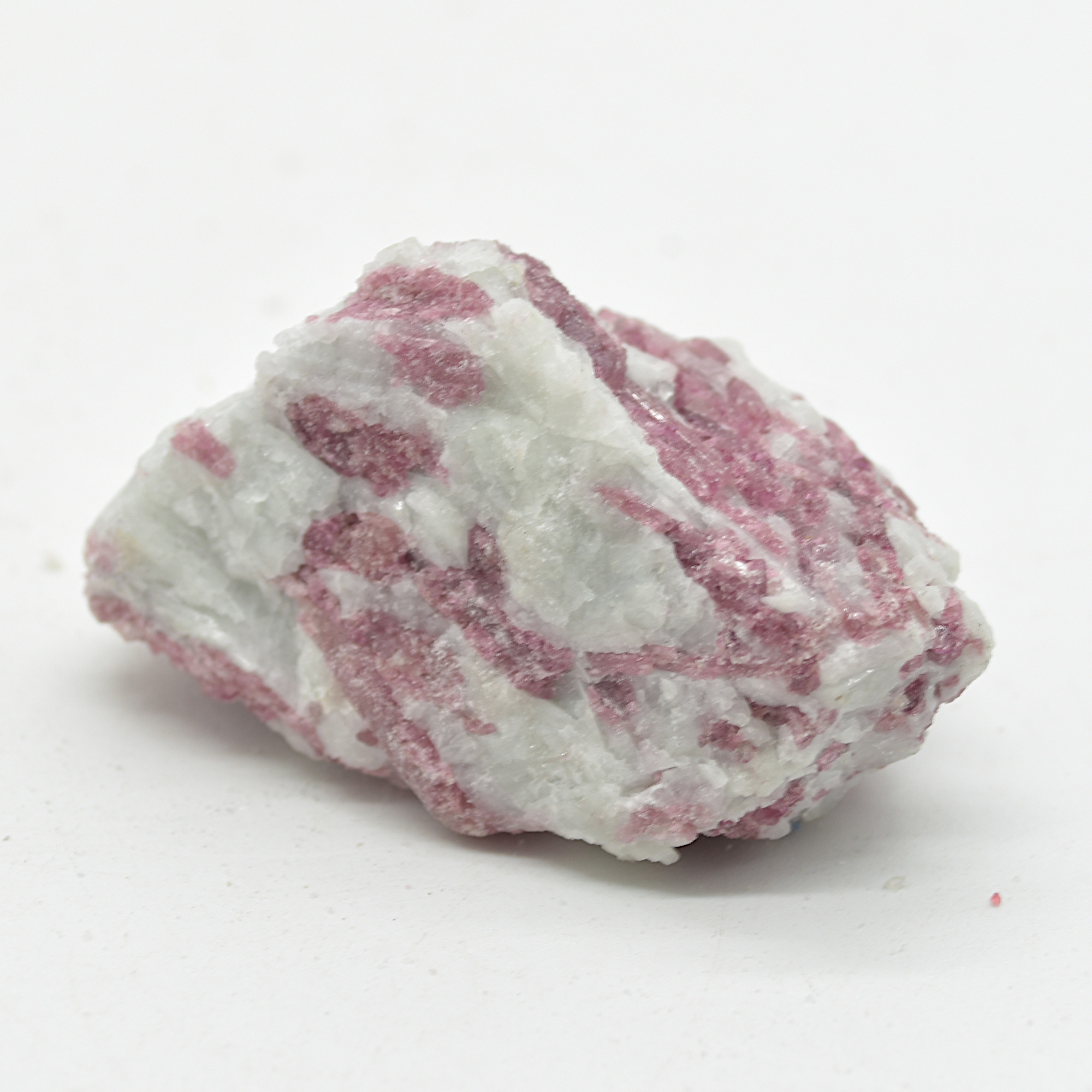 Raw Rubelite - Quartz Matrix with Pink Tourmaline Specimen Rock - 66 grams #30