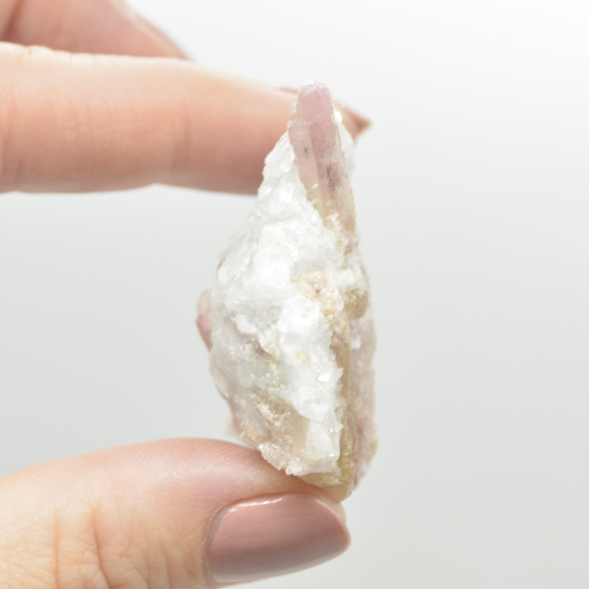 Raw Rubelite – Quartz Matrix with Pink Tourmaline Specimen Rocks – 2 ...