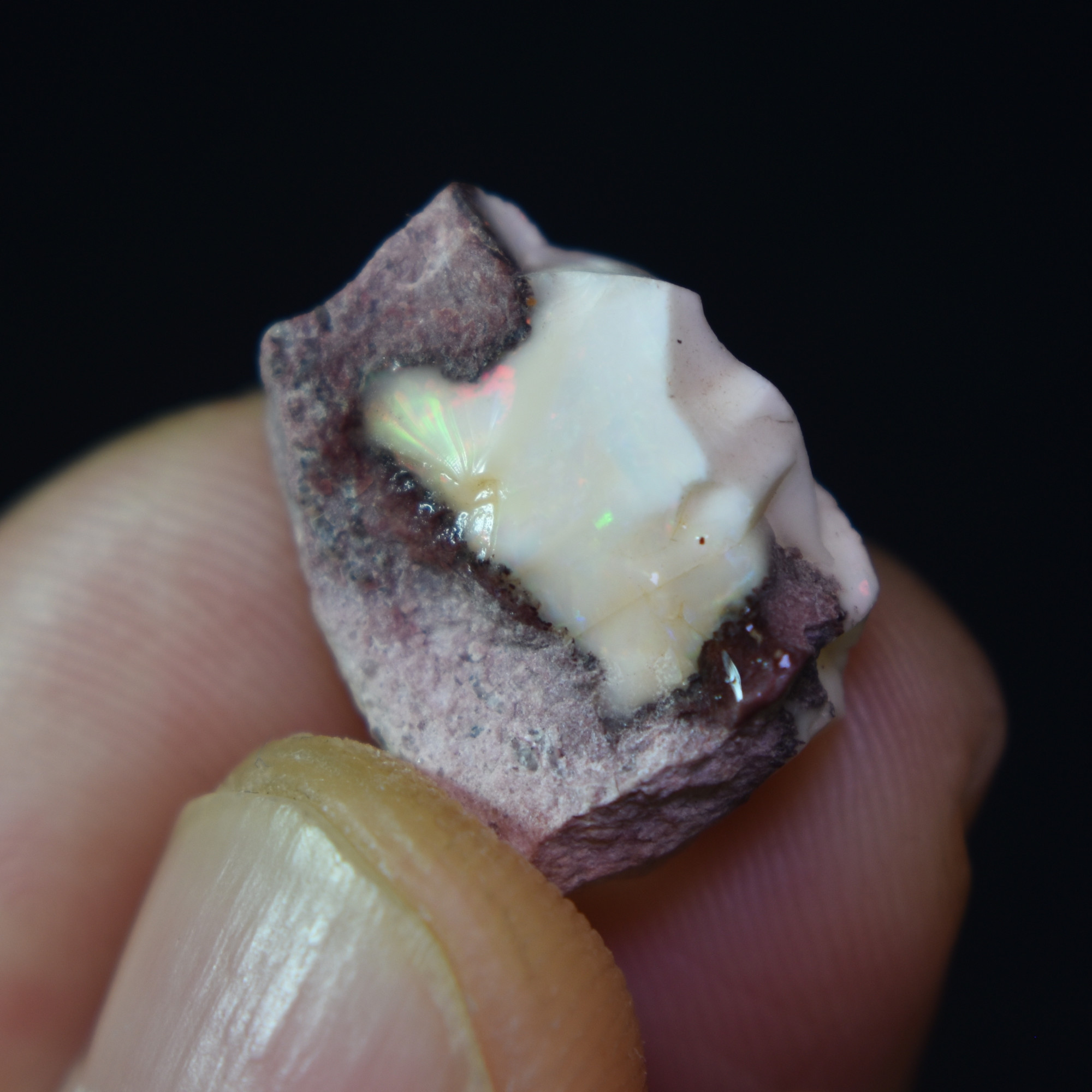 Mexican Rough Raw Fire Opal in Matrix Specimen Stone - 9ct #17