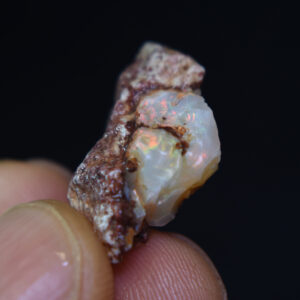Mexican Rough Raw Fire Opal in Matrix Specimen Stone - 13.5ct #23