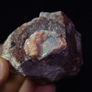Mexican Rough Raw Fire Opal in Matrix Specimen Stone - 338ct #27