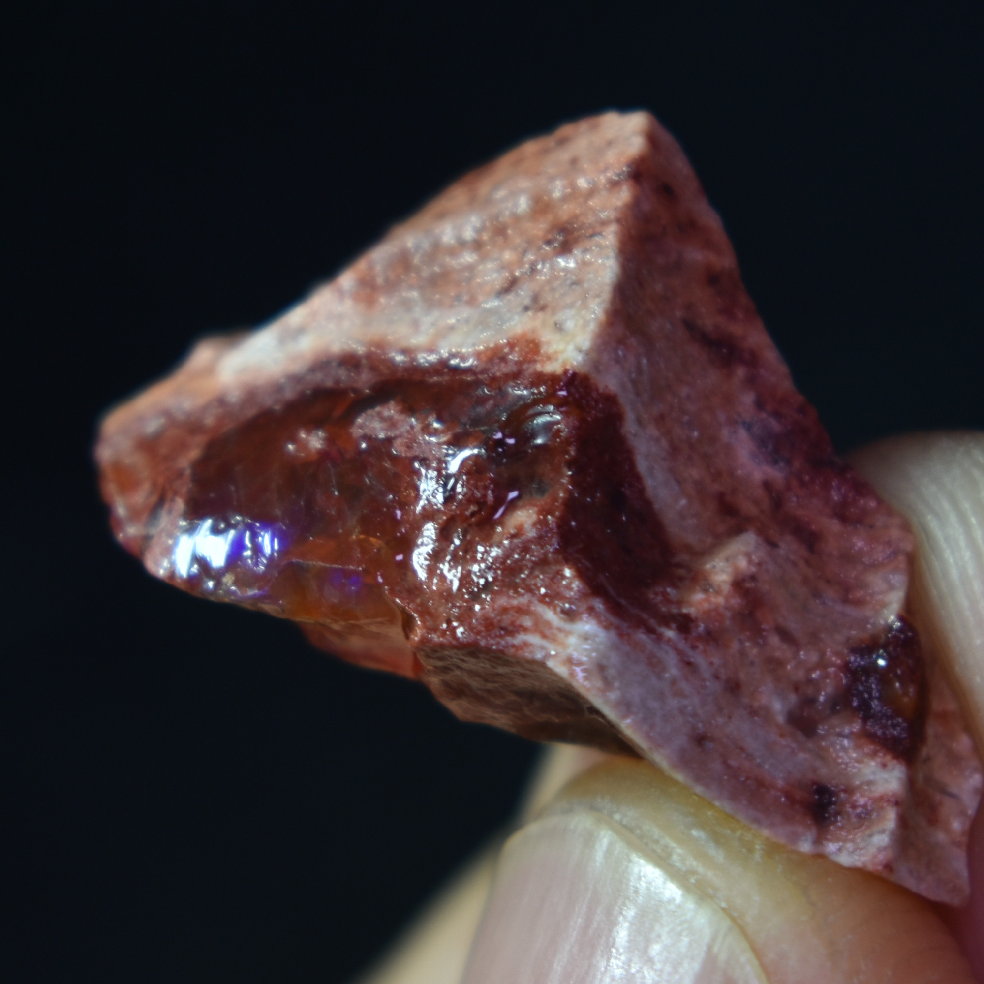 Mexican Rough Raw Fire Opal in Matrix Specimen Stone - 12ct #28