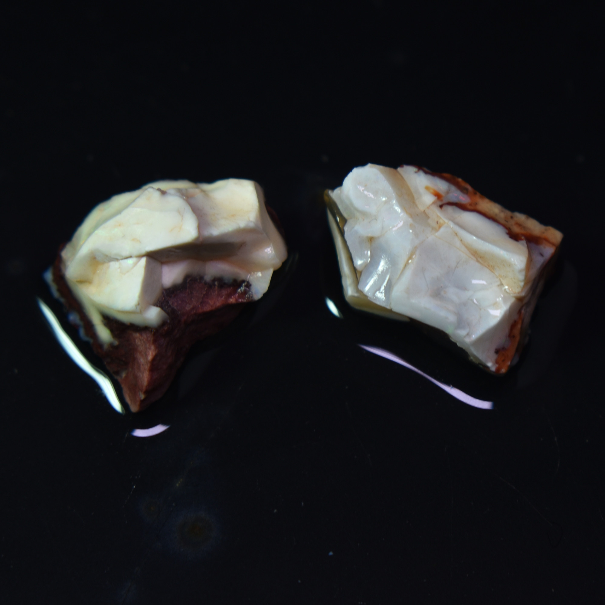 Mexican Rough Raw Fire Opal in Matrix Specimen Stones - 25ct #32