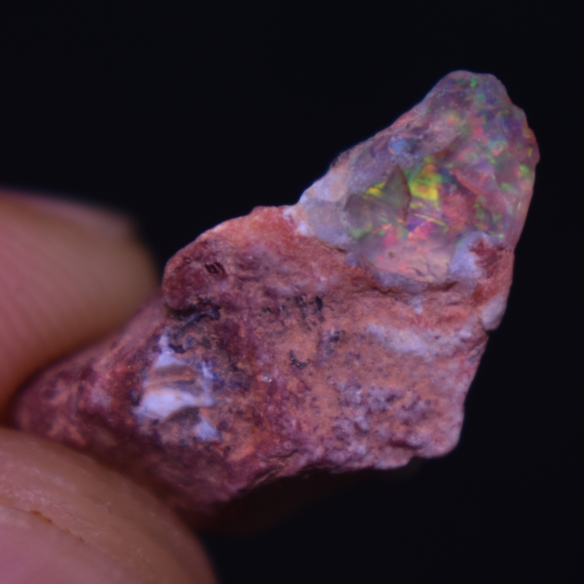 Mexican Rough Raw Fire Opal in Matrix Specimen Stone - 7.5ct #36 - Image 2
