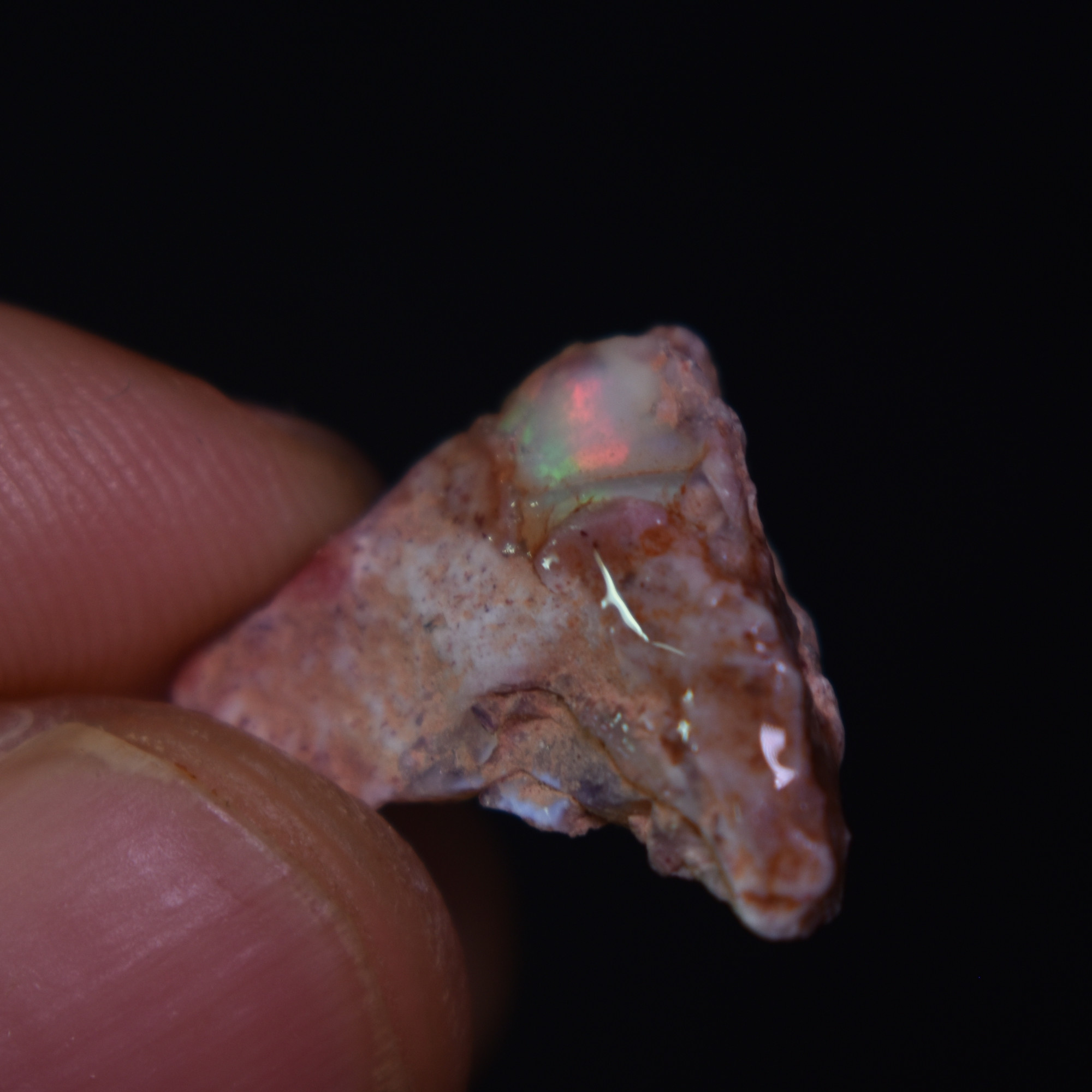 Mexican Rough Raw Fire Opal in Matrix Specimen Stone - 7ct #41