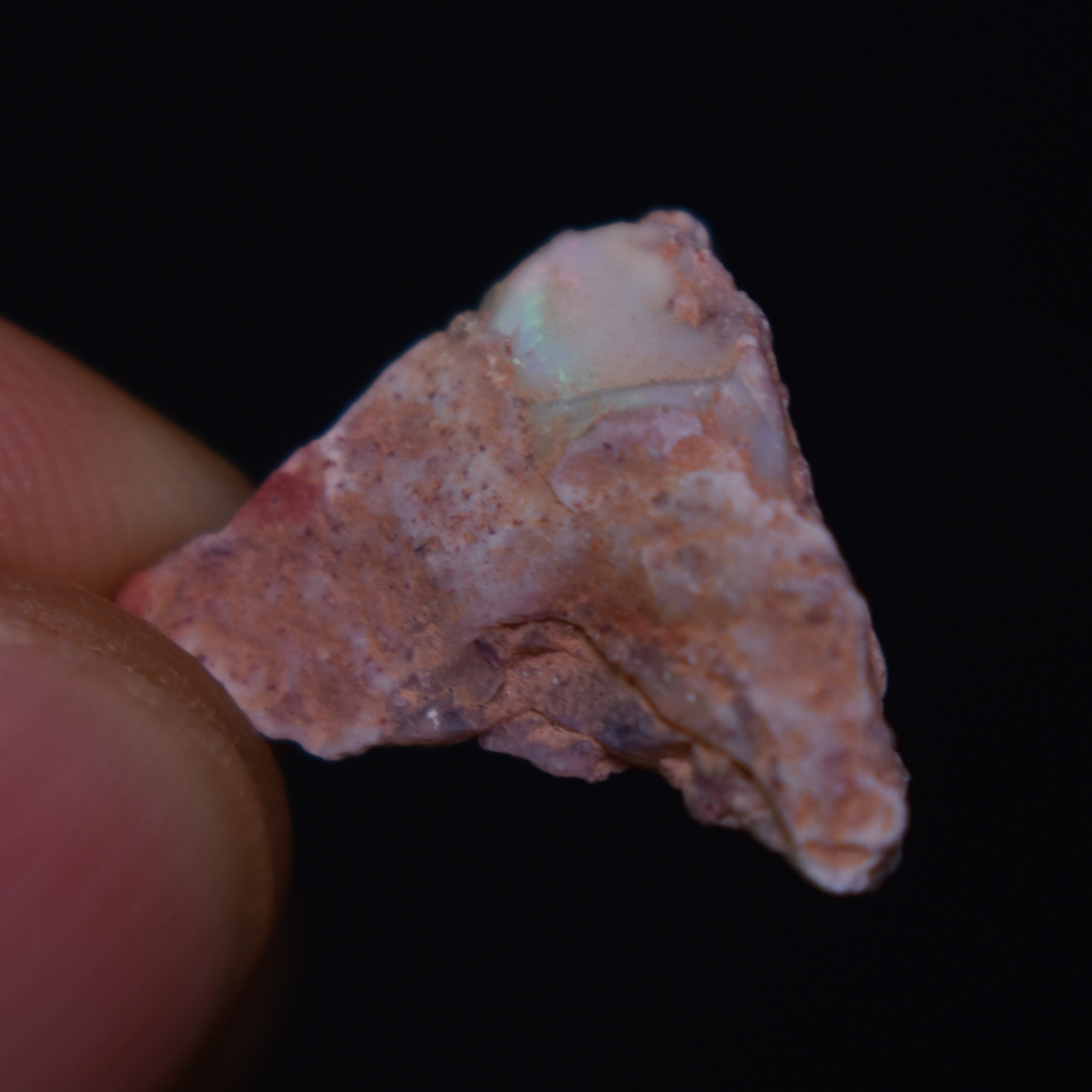 Mexican Rough Raw Fire Opal in Matrix Specimen Stone - 7ct #41 - Image 4