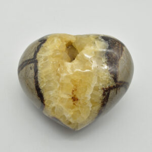 Large Septarian (AKA Dragon Stone) Crystal Puffy Heart - 12cm - 1740 grams #01