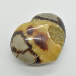 Large Septarian (AKA Dragon Stone) Crystal Puffy Heart - 9.5cm - 845 grams #04