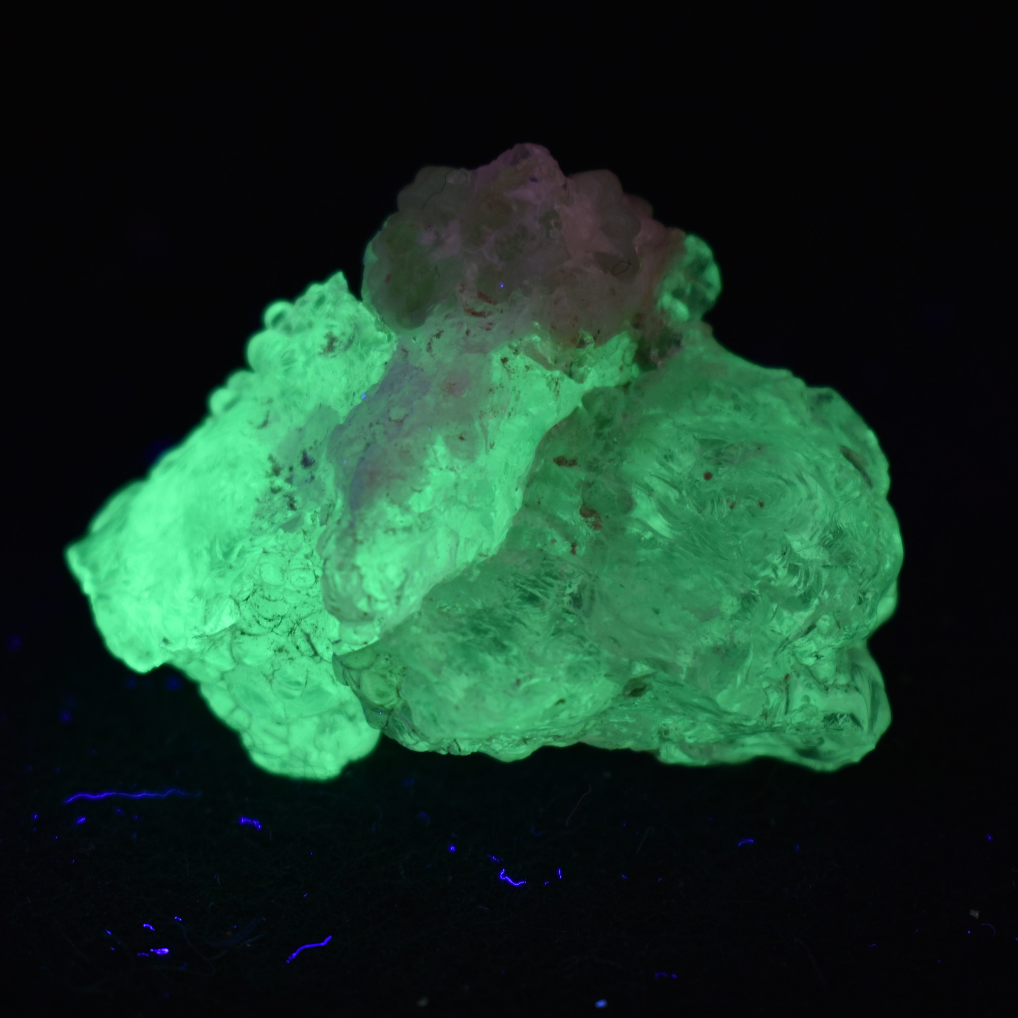 Large Mexican Hyalite Opal Collector Grade Specimen Stone - UV Reactive Fluorescent - 33 grams #33 - Image 2