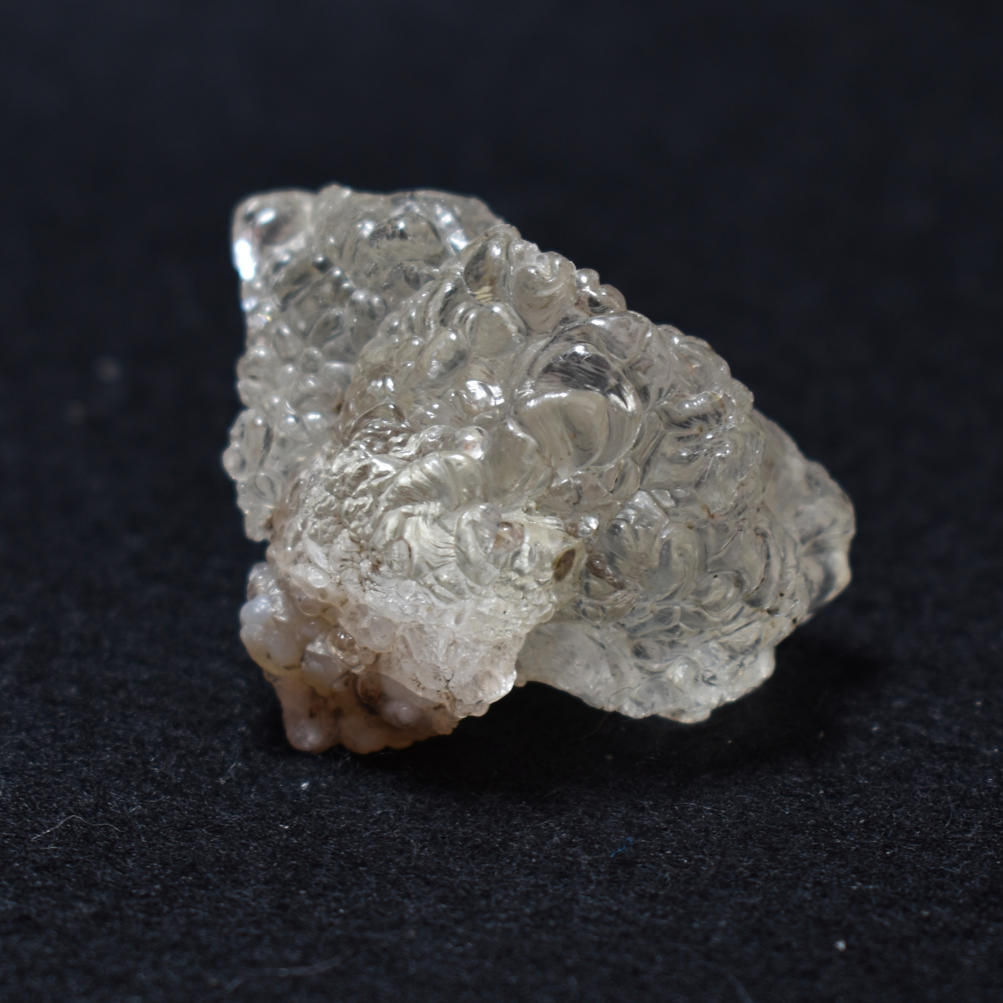 Large Mexican Hyalite Opal Collector Grade Specimen Stone - UV Reactive Fluorescent - 33 grams #33 - Image 3