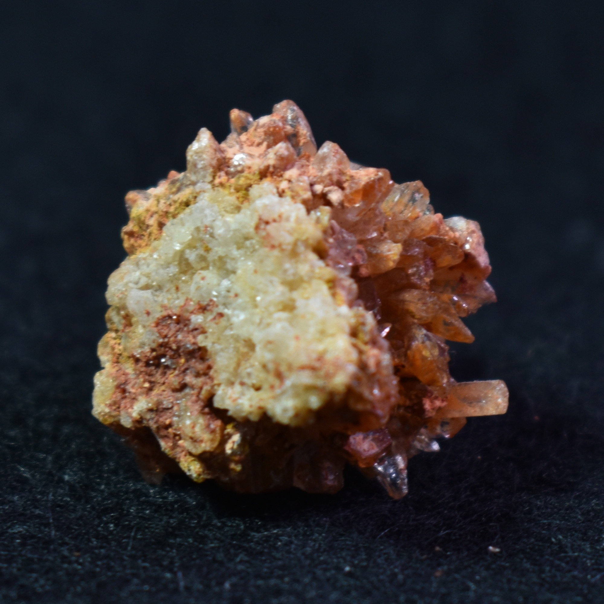 Creedite Crystal Cluster Specimen with Fluorite from Navidad Mine, Durango Mexico - 10 grams #26 - Image 7