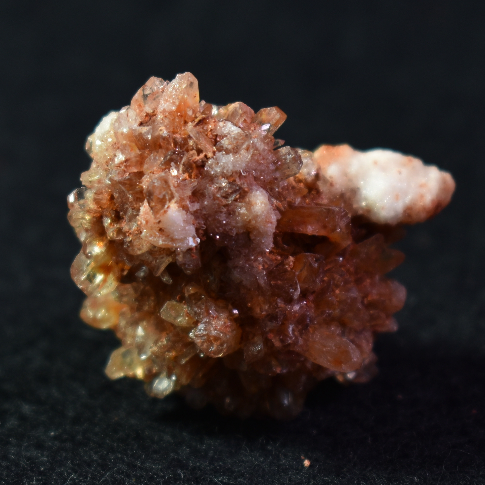 Creedite Crystal Cluster Specimen with Gearksutite from Navidad Mine, Durango Mexico - 21 grams #31 - Image 5