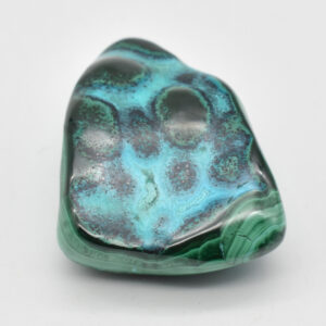 Malacolla Malachite Chrysocolla Polished Crystal Freeform from Congo - 194 grams - 1 Count - #03