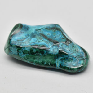Malacolla Malachite Chrysocolla Polished Crystal Freeform from Congo - 138 grams - 1 Count - #11