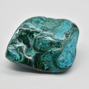 Malacolla Malachite Chrysocolla Polished Crystal Freeform from Congo - 207 grams - 1 Count - #19