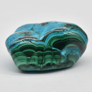 Malacolla Malachite Chrysocolla Polished Crystal Freeform from Congo - 114 grams - 1 Count - #21