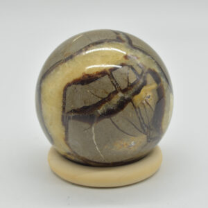 Septarian (AKA Dragon Stone) Crystal Sphere Ball -  577 grams - 7cm #06
