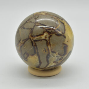 Septarian (AKA Dragon Stone) Crystal Sphere Ball -  562 grams - 7cm #09